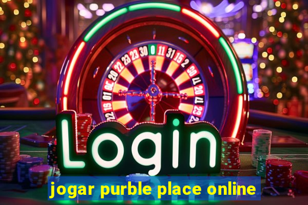 jogar purble place online